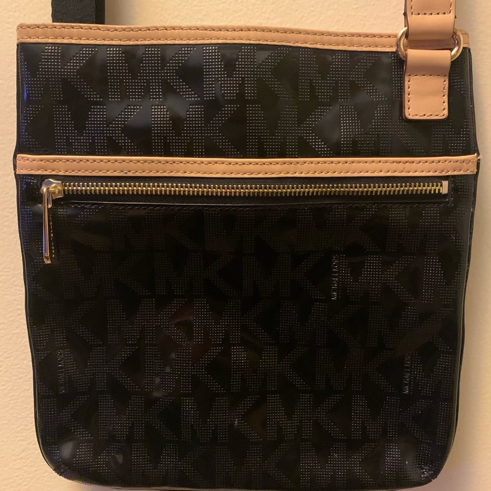 Michael Kors Monogrammed Crossbody Bag